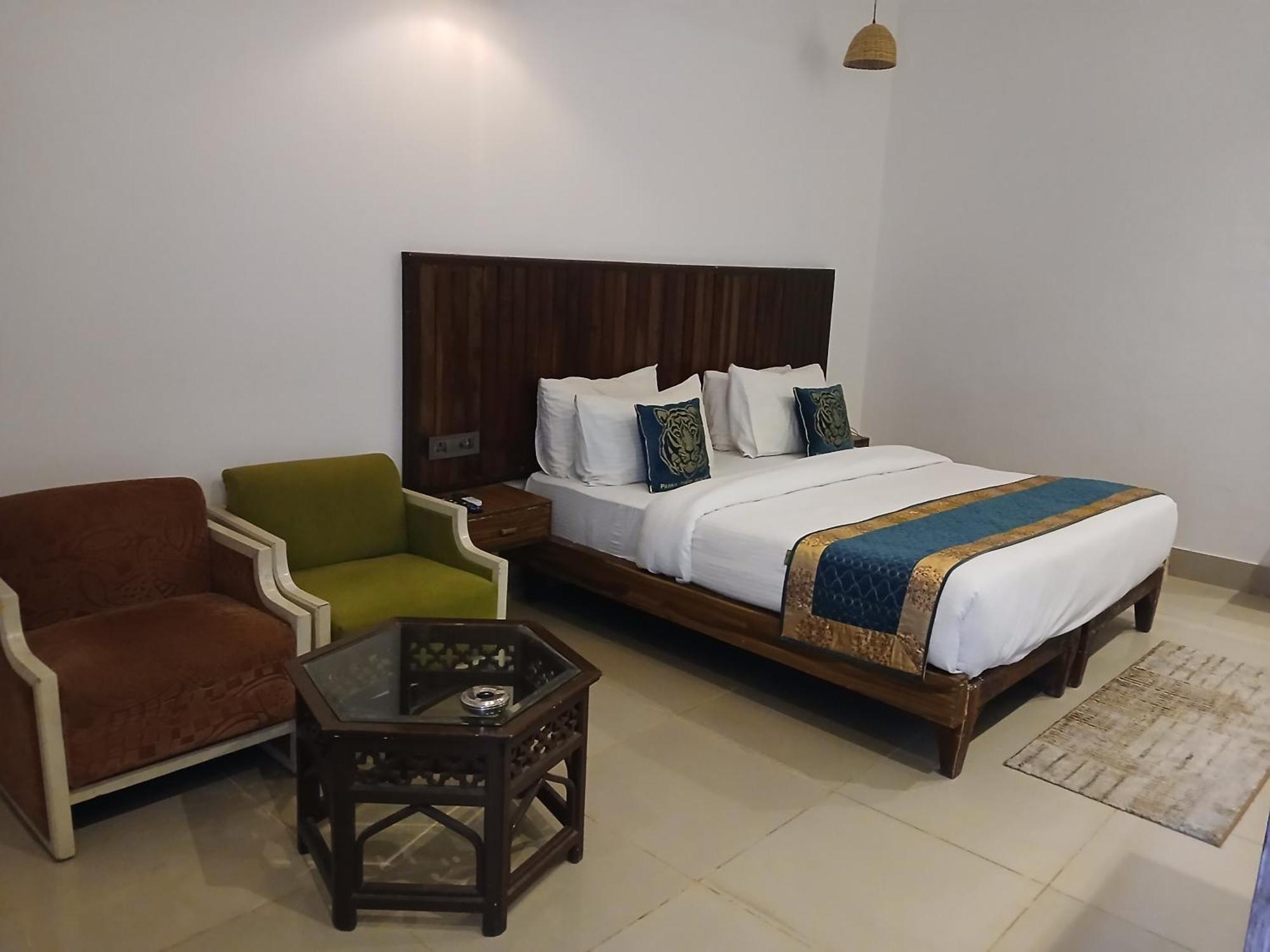 Panna Tiger Resort- Riverside Property Rājgarh Esterno foto